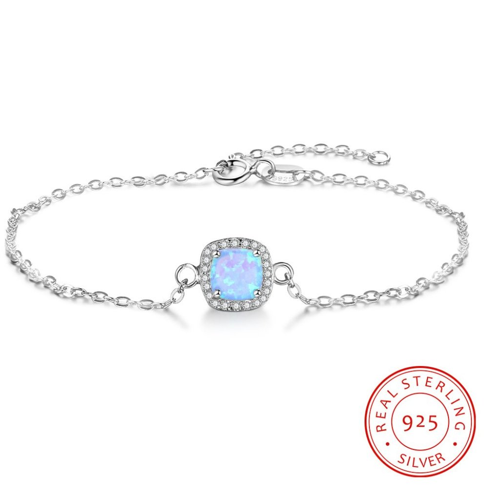 Brand New 925 silver bracelet Valentine Gift B002